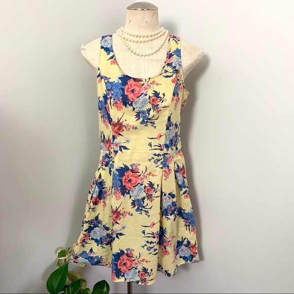 Vintage Repro Floral Cotton Sundress (M/L) - Picture 3 of 8